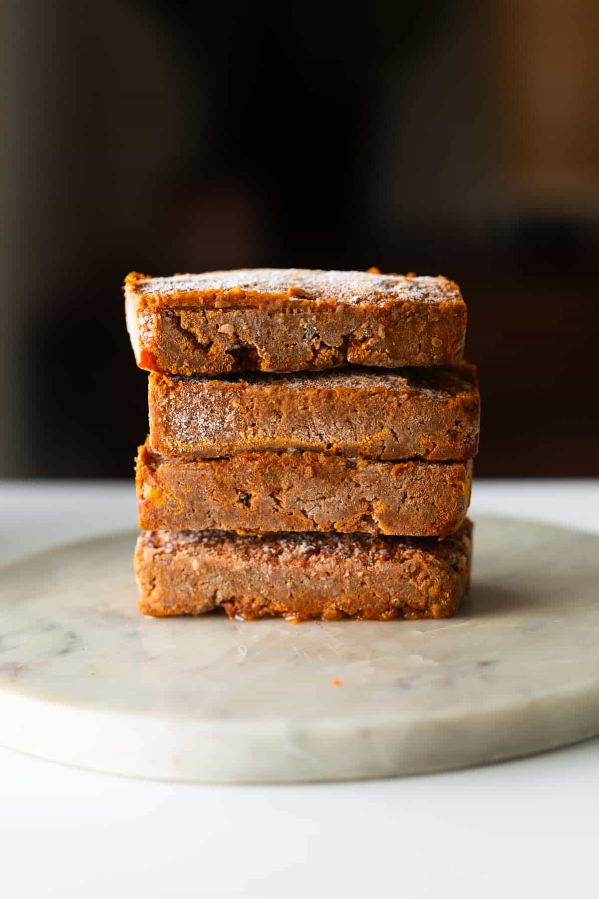 frozen blocks of bhuna masala ready to be used