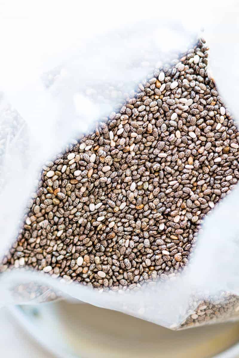 Get the anti-inflammatory benefits of turmeric and the health benefits of chia seeds, a super food in this delicious, creamy golden turmeric milk chia seed pudding. This is super breakfast!