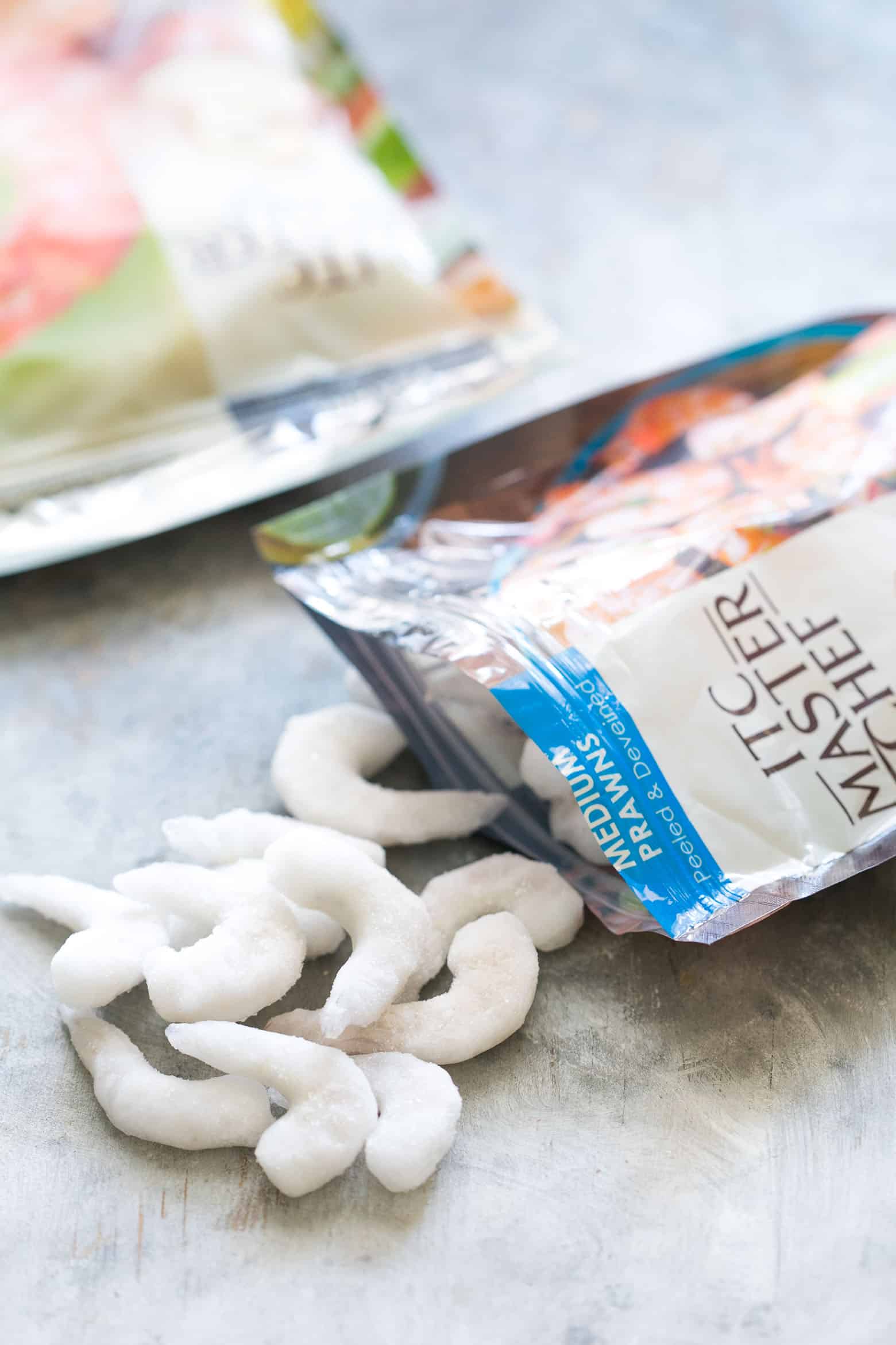 Learn how to defrost prawns safely with four simple methods that are used by chefs and experts. These methods can be used to defrost shrimp, and other seafood as well.