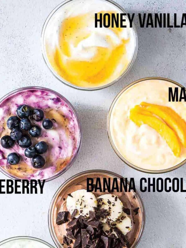Home greek yogurts