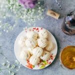 Lavender White Chocolate Truffles served with Big Banyan's Bellissima.