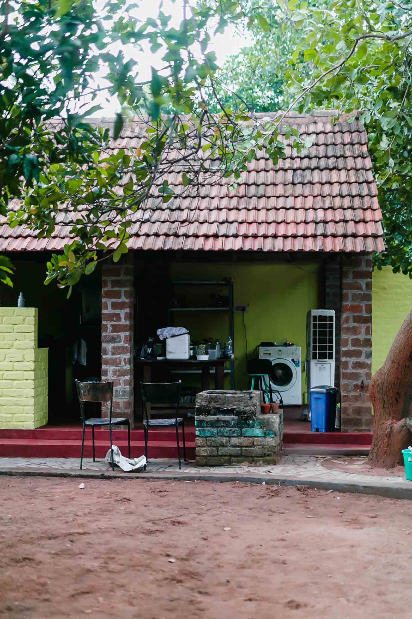 Our kitchen in Pondicherry