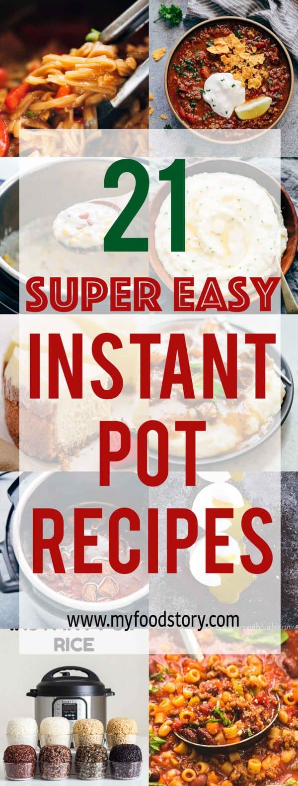 This collection of 21 Instant Pot Recipes for every Mealtime range from beginner to intermediate so if you are still wondering what to do with your new Instant Pot - here's your answer!