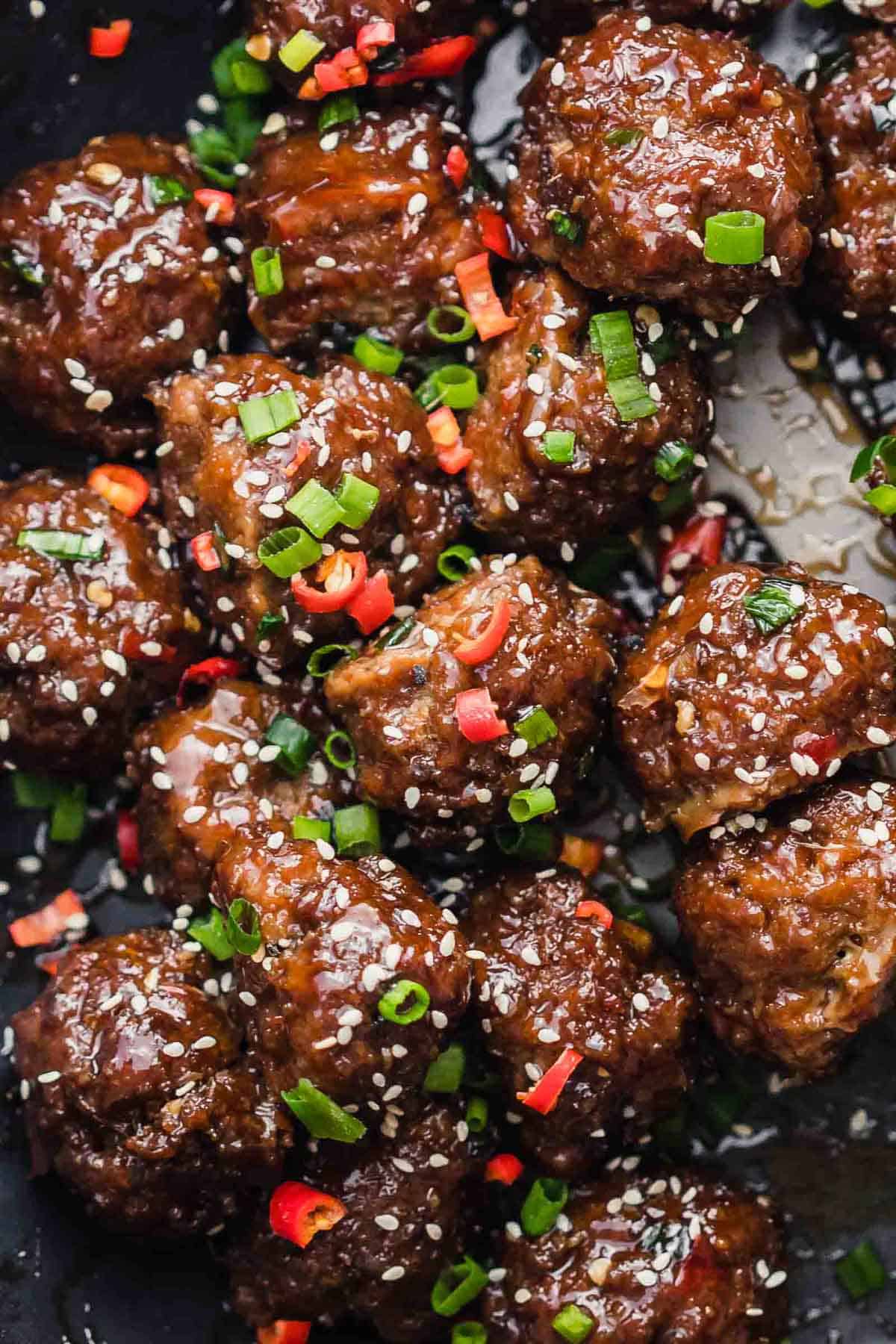 Sticky Thai Meatballs