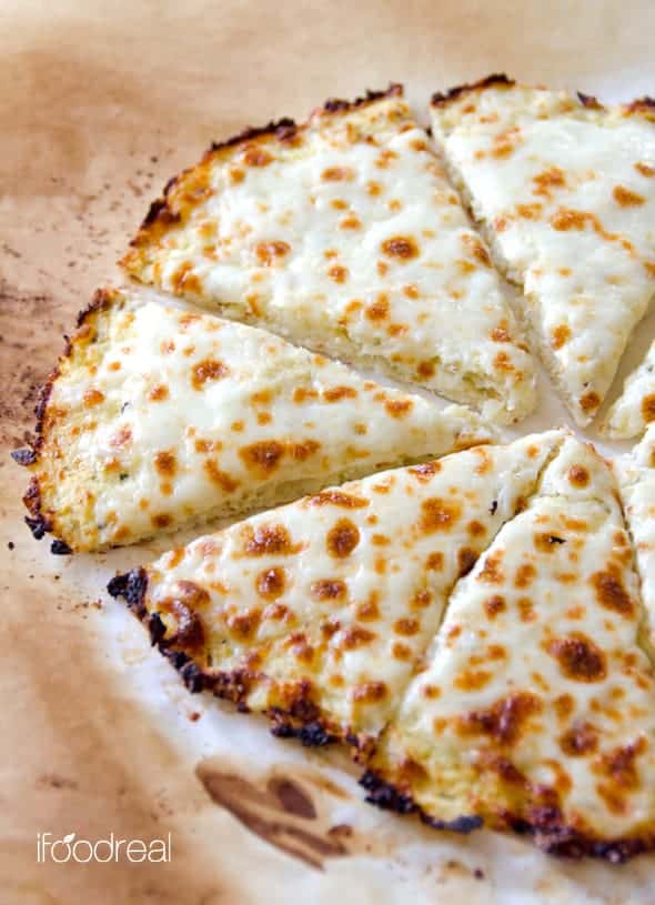 cauliflower pizza crust - healthy cauliflower recipes