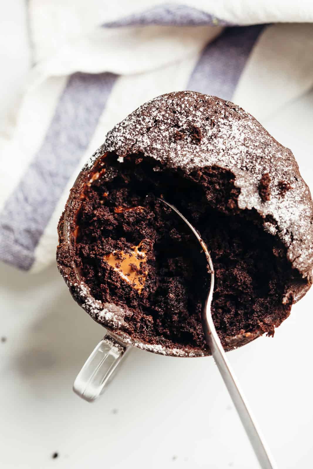 Taking a bite out of eggless chocolate mug cake