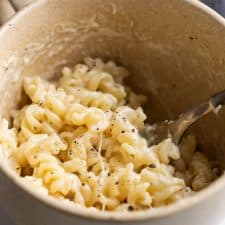 Microwave Mac and Cheese in a Mug