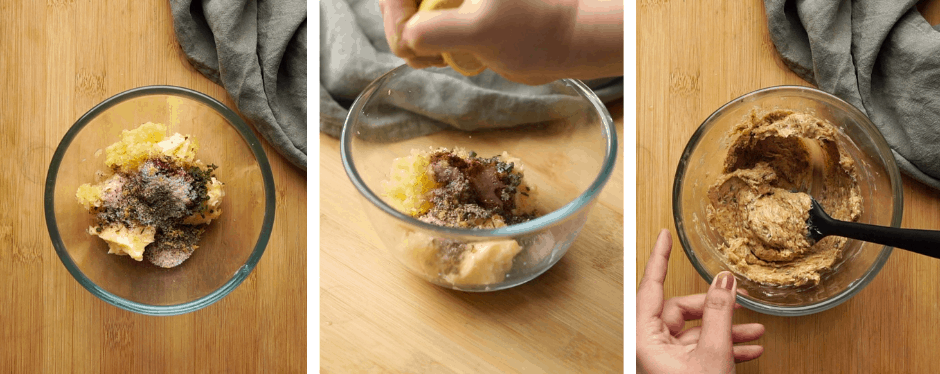 steps to make herbed butter