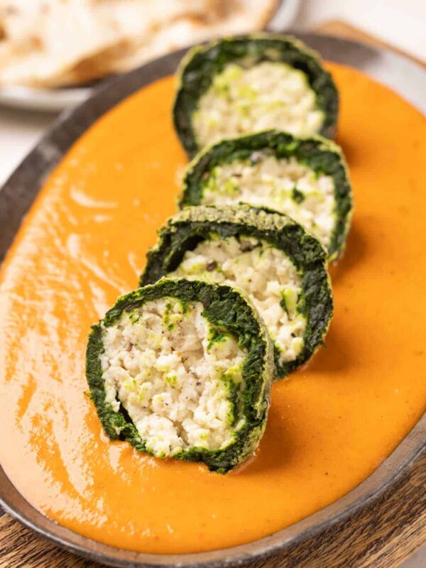 Shaam savera kofta curry served on a platter