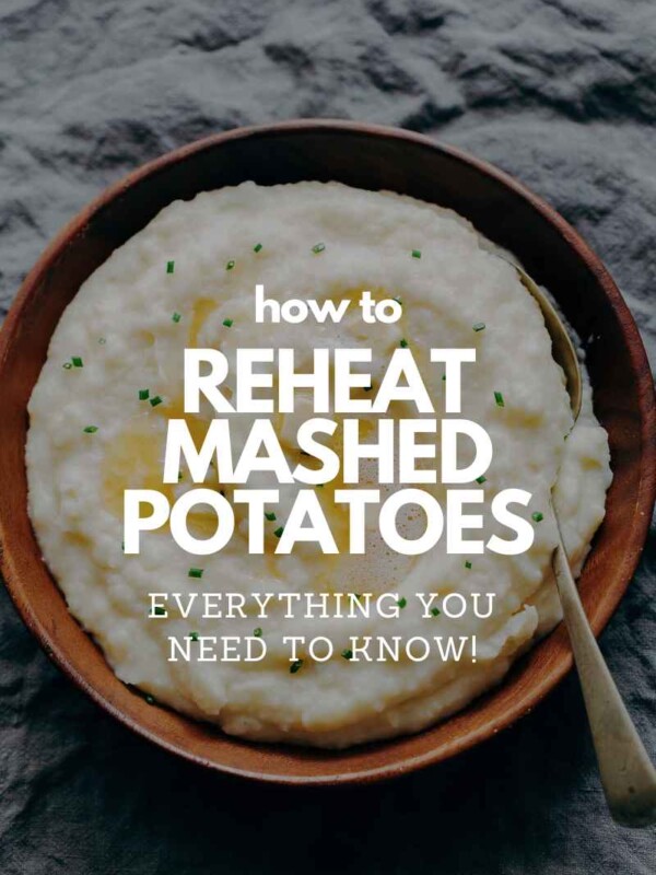 a picture of mashed potatoes with text overlay
