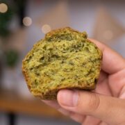 Green Banana muffins cross section
